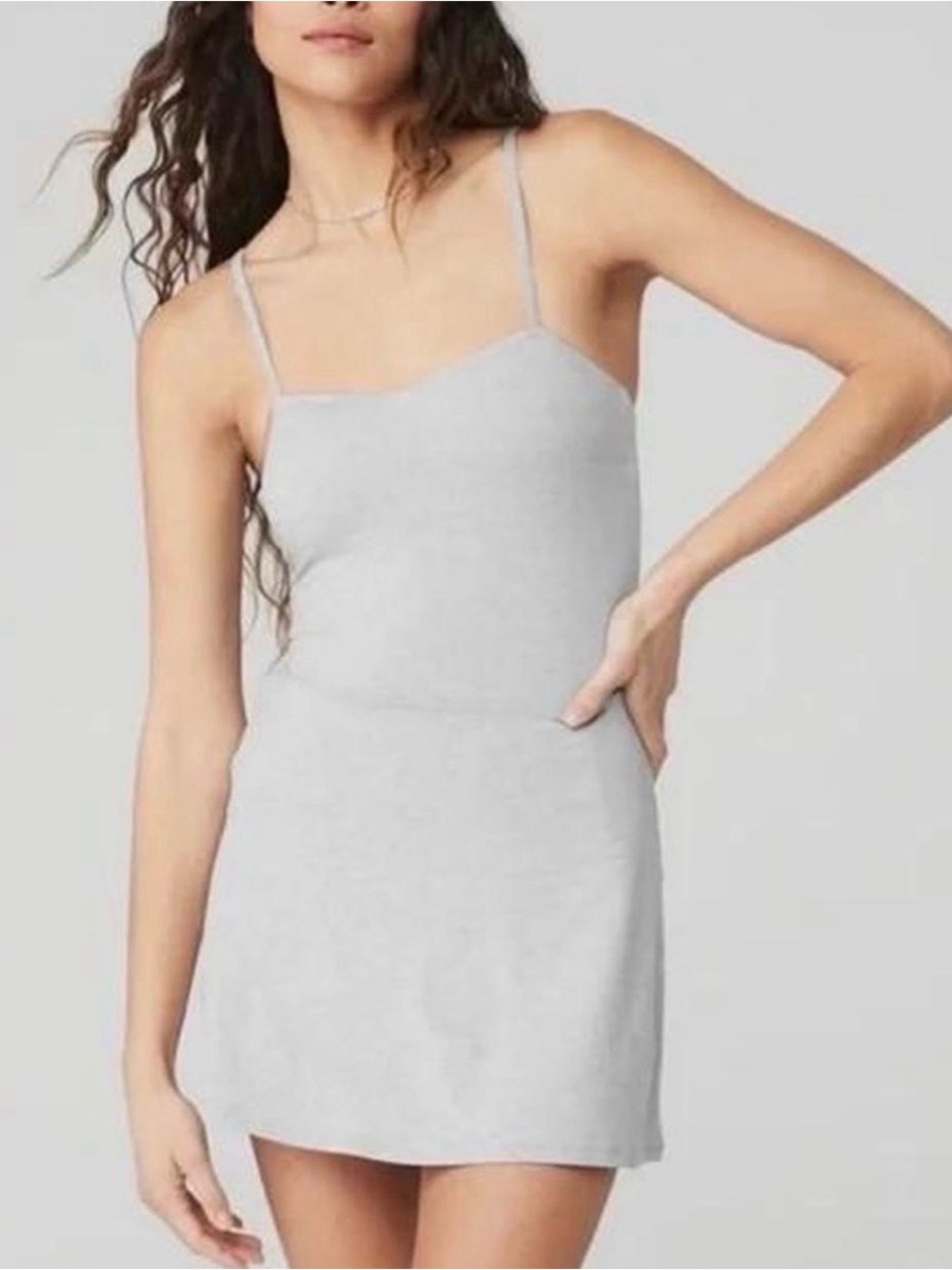Alo Yoga Alosoft Courtside Tennis
Dress White Activewear Mini. Women size Smal